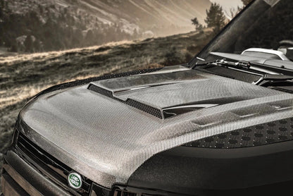 Capot Carbone Ventrilé KAHN Luxe - Defender 90/110/130 (2020+) - Defender 110