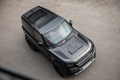 Capot Carbone Ventrilé KAHN Luxe - Defender 90/110/130 (2020+) - Defender 110
