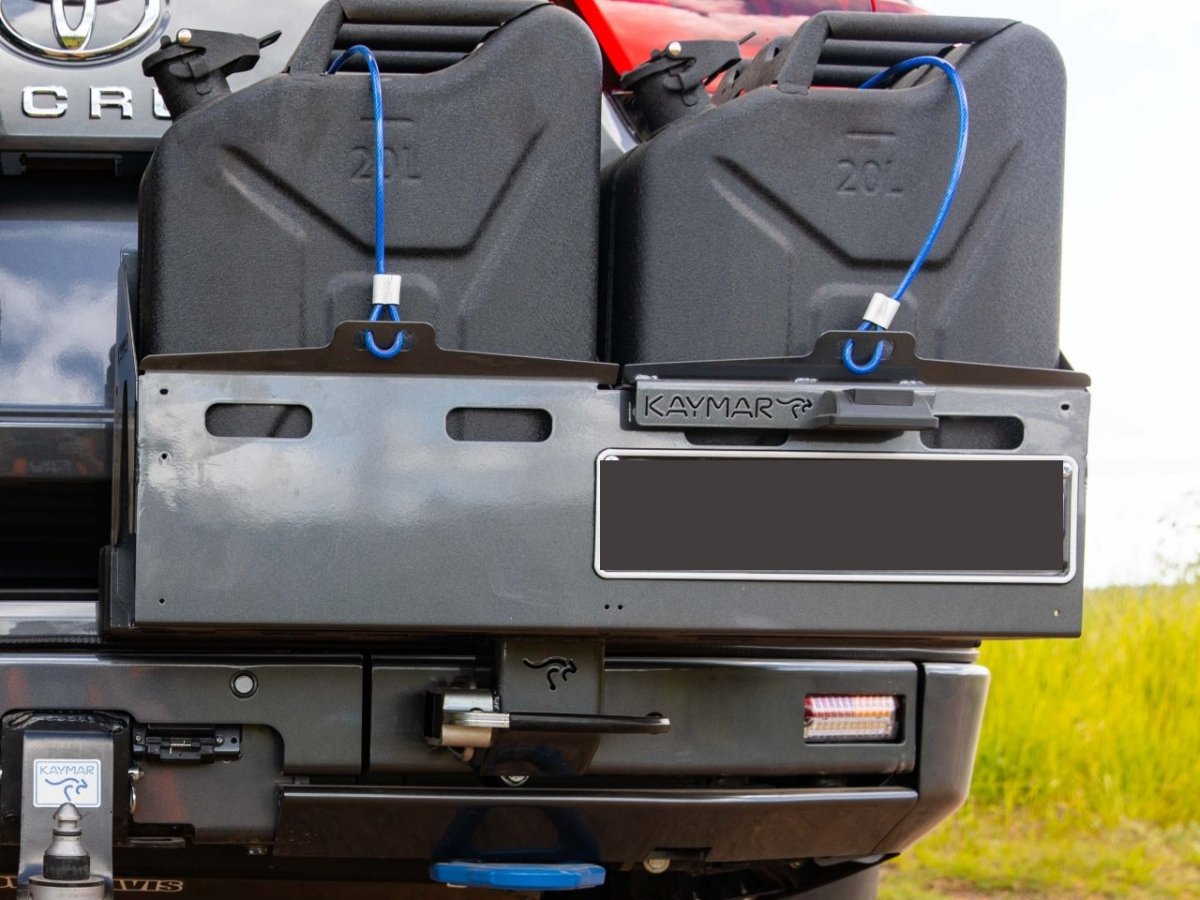 Porte Jerrycan Double Kaymar pour Toyota LC300 – Gauche ou Droite - Toyota Land Cruiser J300