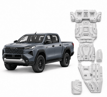 Kit 4 blindages aluminium 4 mm Toyota Hilux Travo 2026+ – RIVAL4X4 Xperts 4x4