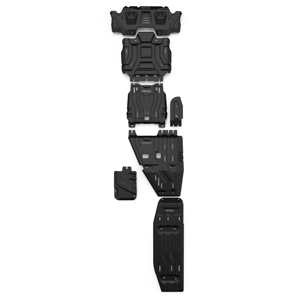 Kit 5 blindages acier 3 mm Toyota Hilux Travo 2026+ – RIVAL4X4 - Toyota Hilux 2026+