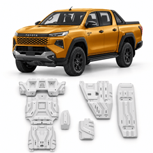 Kit 5 blindages aluminium 4 mm Toyota Hilux Travo 2026+ – RIVAL4X4 Xperts 4x4