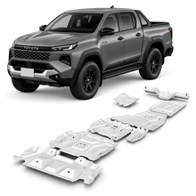 Kit 6 blindages aluminium 4 mm + différentiel 6 mm Toyota Hilux Travo 2026+ – RIVAL4X4 Xperts 4x4