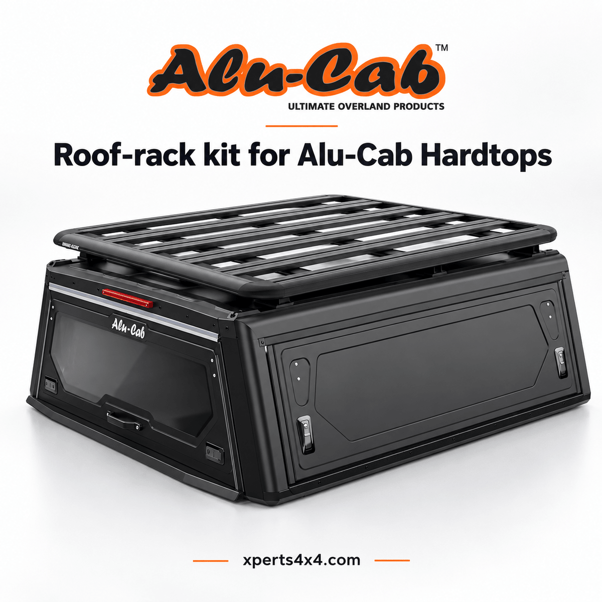 Kit Galerie de toit pour Hardtops Alu-cab Double Cabine - RHINO-RACK Xperts 4x4