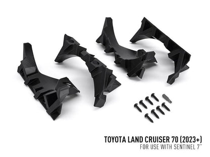 Kit intégration calandre Sentinel 7" pour TOYOTA Land Cruiser GRJ79 2025+ - LAZER - Toyota Land Cruiser 78/79