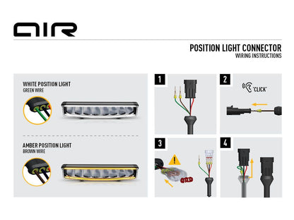 LAZER LAMPS AIR-55 Balise — Phare LED Compact 6800 lm - BYD Shark 2024+