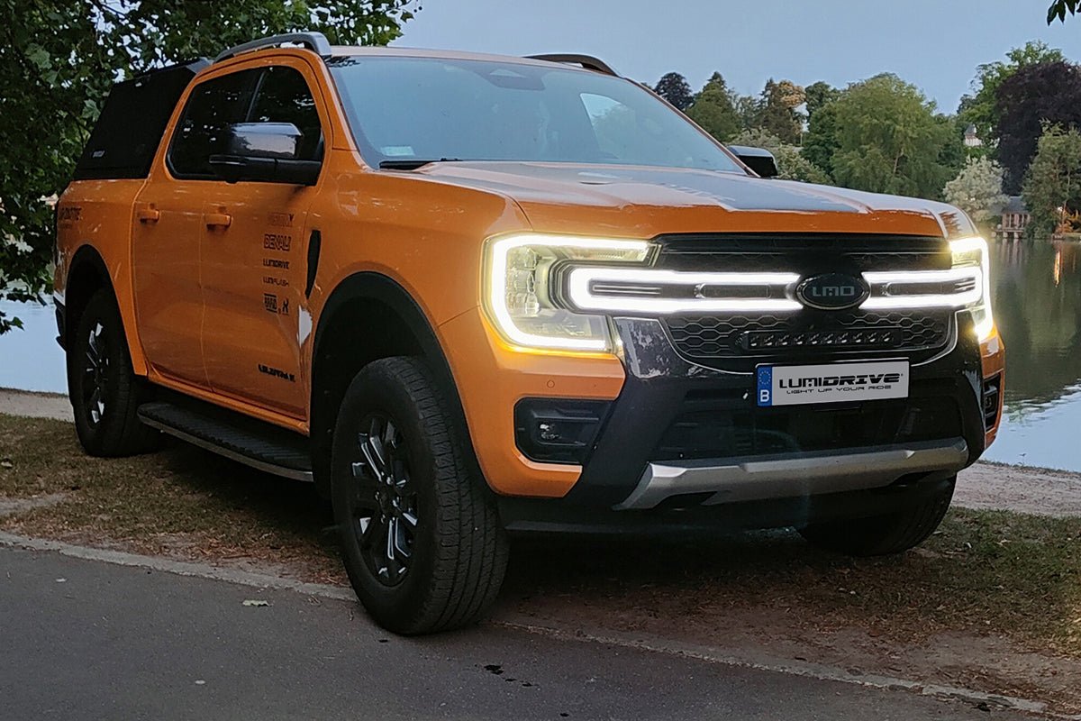 Calandre Shadowline Ranger Lumidrive Feux LED - Ford Ranger PHEV 2025+