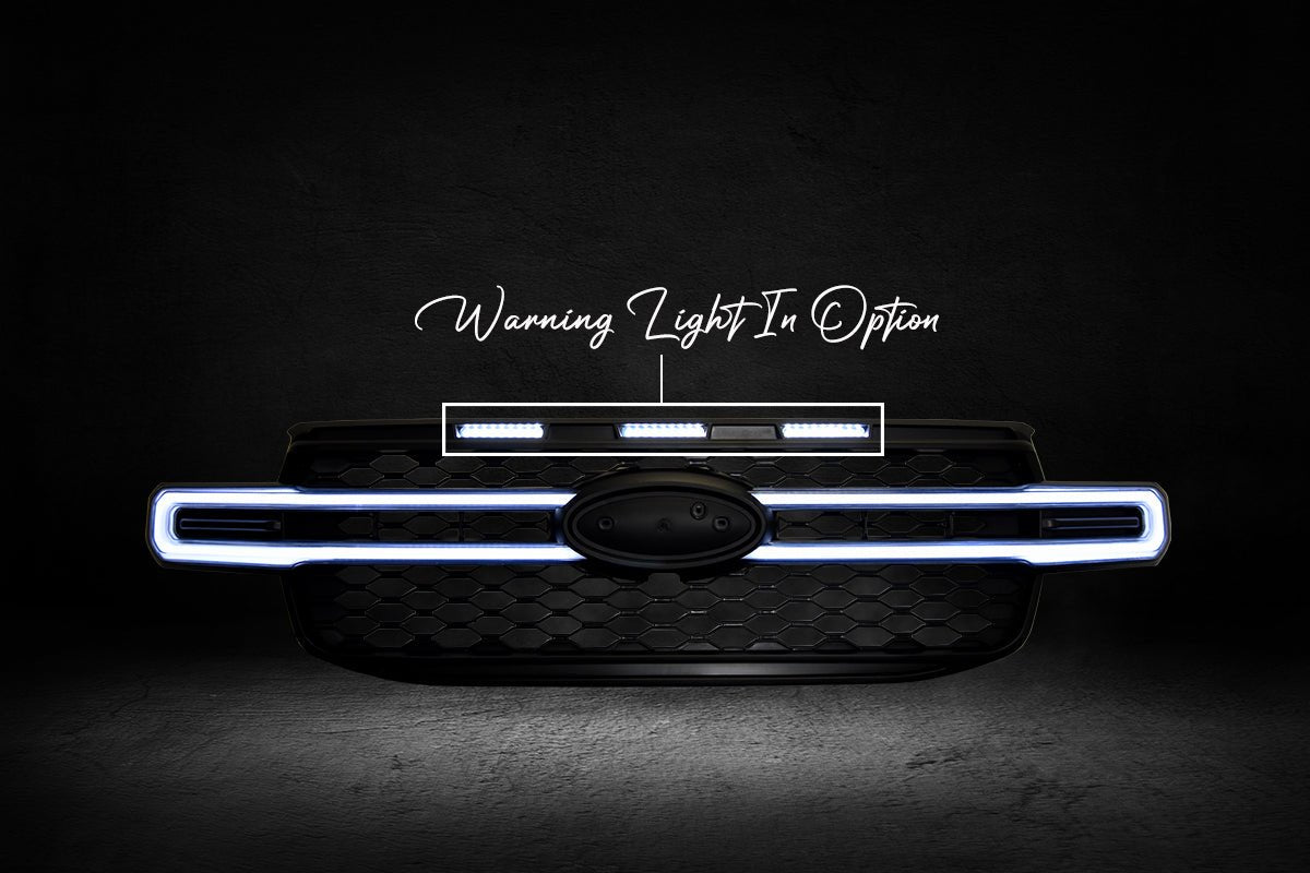 Calandre Shadowline Ranger Lumidrive Feux LED - Ford Ranger PHEV 2025+