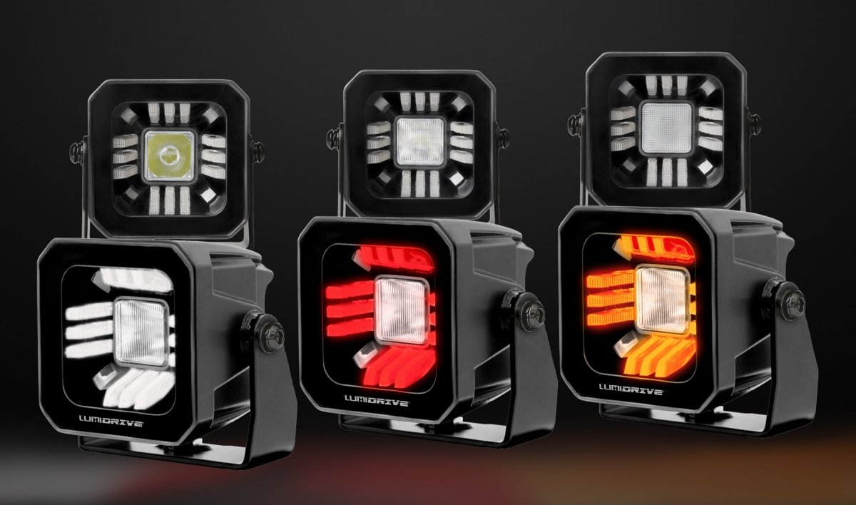 Feux de conduite LED LUMIDRIVE Dark Drive - Puissance & Style - BYD Shark 2024+