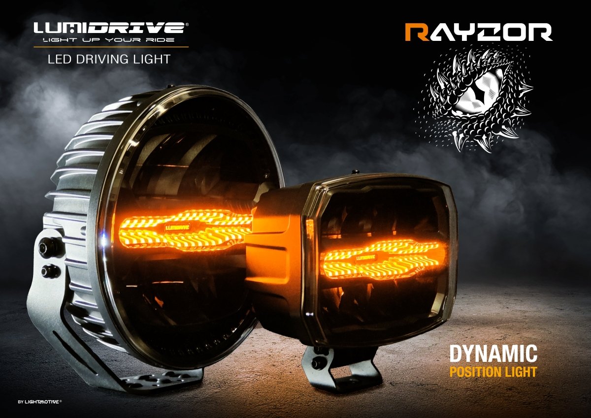 Feux de Position LUMIDRIVE Rayzor S1 - Puissance & Style - BYD Shark 2024+