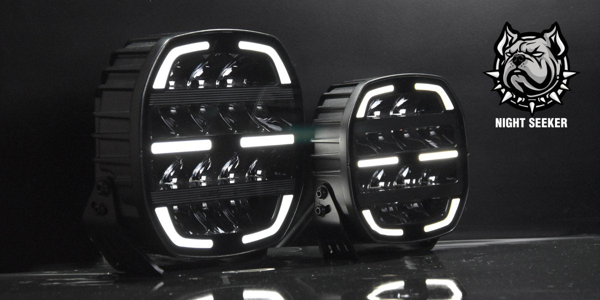LUMIDRIVE Night Seeker 7 - Feu de Position LED Puissant Homologue - BYD Shark 2024+