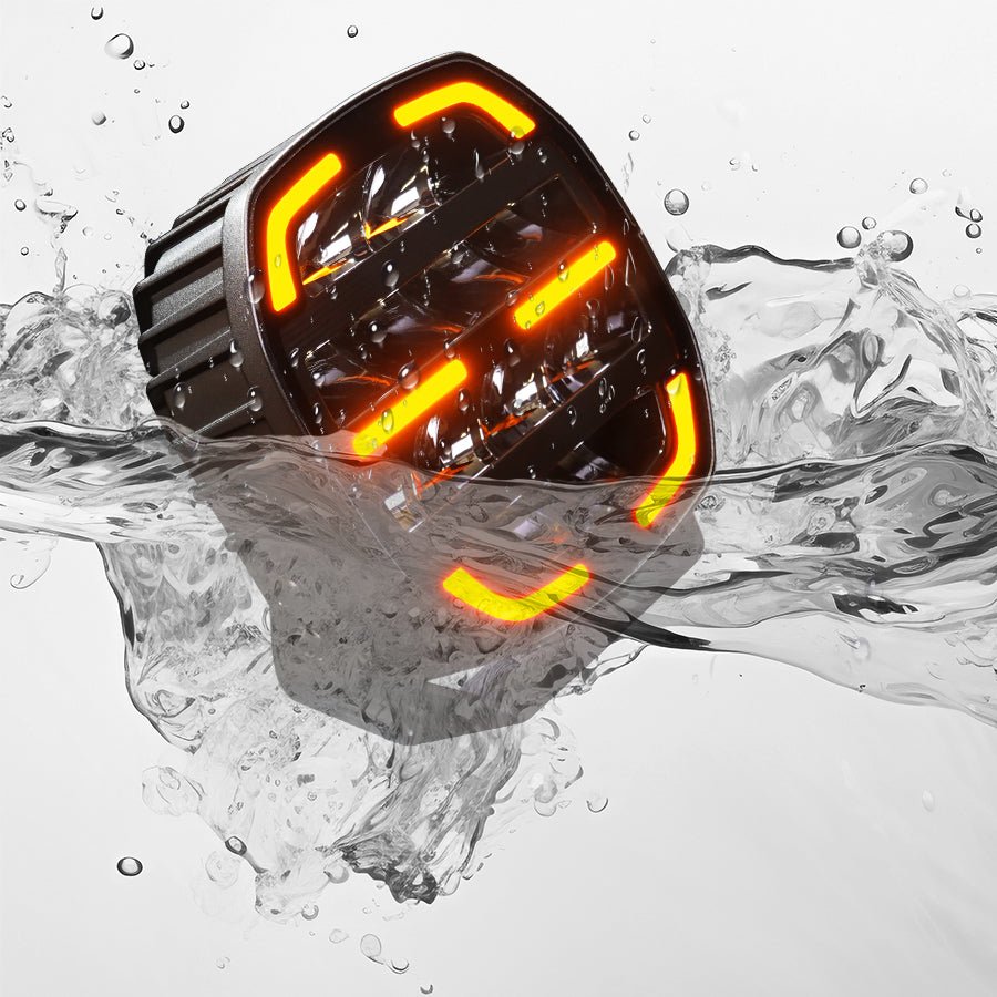LUMIDRIVE Night Seeker 7 - Feu de Position LED Puissant Homologue - BYD Shark 2024+