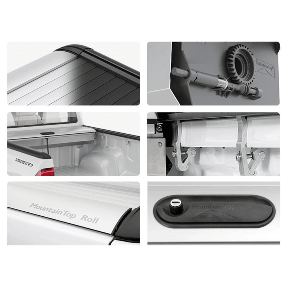 Couvre Benne MTR Toyota Hilux 2005-2015 Double Cab | Noir Mountain Top - Toyota Hilux 2005-2015