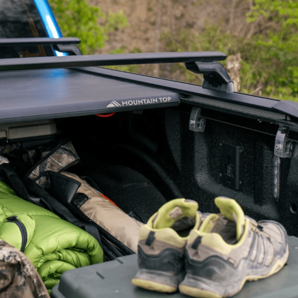 Rideau de Benne RealTruck Mountain Top EVOm Manuel Ford F-150 5.5ft 2015+ | Noir - Ford F150