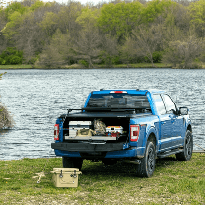 Rideau de Benne RealTruck Mountain Top EVOm Manuel Ford F-150 5.5ft 2015+ | Noir - Ford F150