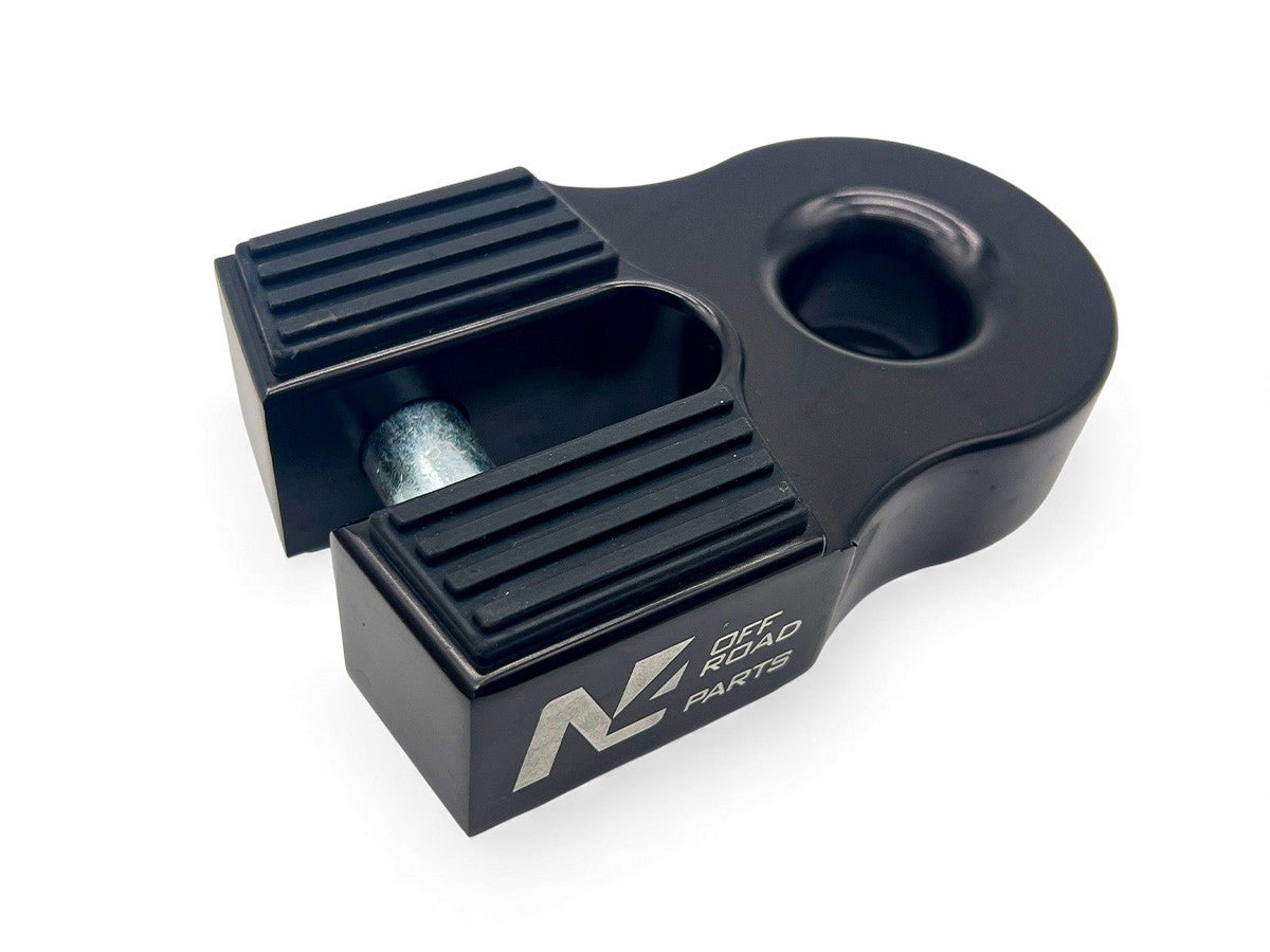 Arrêt de corde 10T alu noir pour manille souple N4-Offroad - BYD Shark 2024+