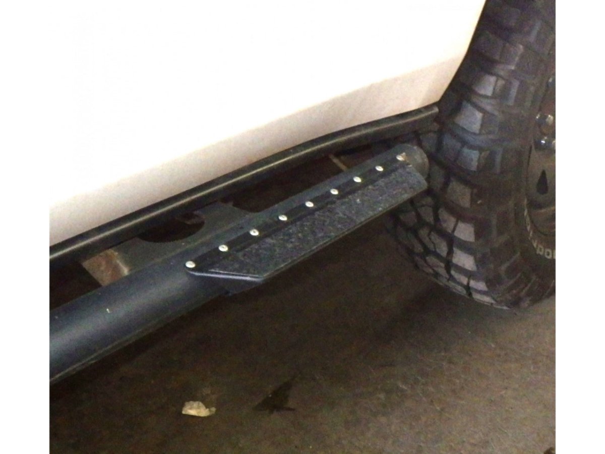 Marche-pieds N4 Offroad pour Tube 60mm | Acier Antidérapant (Paire) - BYD Shark 2024+