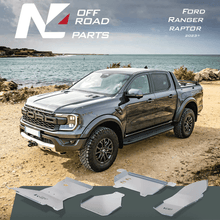 Pack Blindages Complet Ford Raptor 2023+ Next GEN | N4 Offroad - Aluminium - Ford Ranger/Raptor 2023+