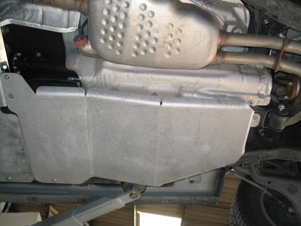 Ski de protection de réservoir en aluminium de 6mm pour Land Rover Discovery III et IV N4-Offroad - Discovery 3