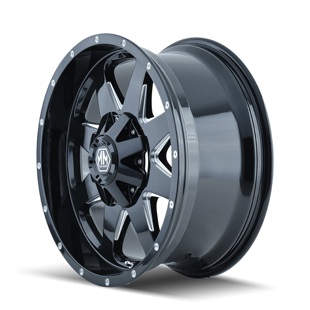 Jante MAYHEM 8040 TANK BLACK 9x17 8x165.1/170 ET18 CB130.8 - Dacia Duster 2010-2023