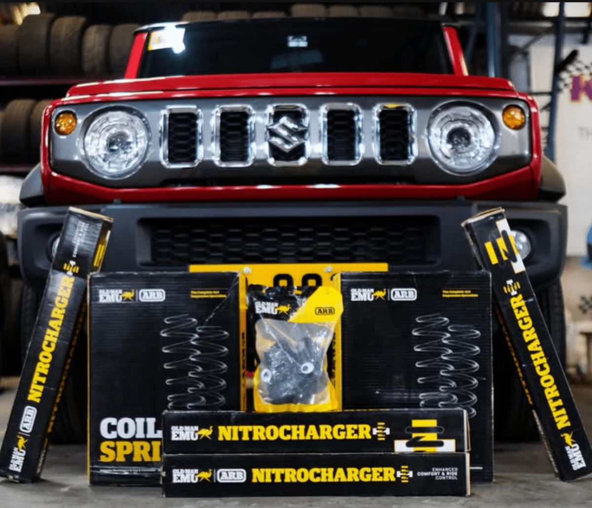 Kit de Suspension OME Suzuki Jimny 2018+ | 3 Portes | Nitro Plus (+40/50mm) - Suzuki Jimny 2018+