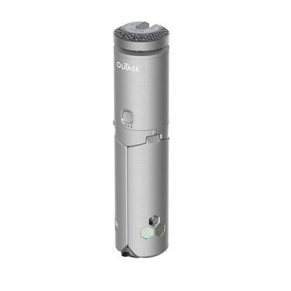 OuTask Lampe Télescopique Gris Clair - Outdoor LED 720° Rechargeable - BYD Shark 2024+