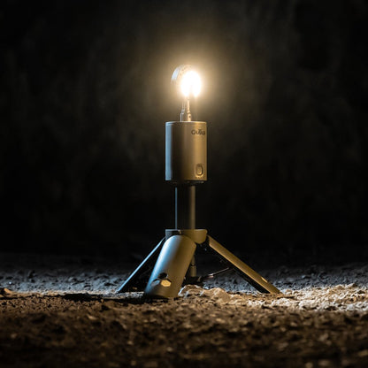 OuTask Lampe Télescopique LED Outdoor 720° - Jaune Désert - BYD Shark 2024+