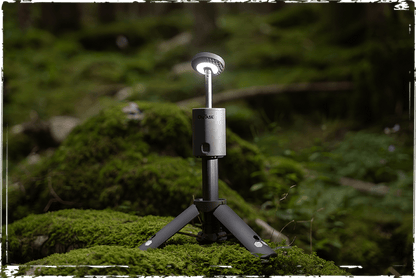 OuTask Lampe Télescopique LED Outdoor 720° - Noire - BYD Shark 2024+