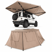 Pack Auvent 270° Auto-portant + Parois | Batwing Côté Droite - RHINO-RACK Xperts 4x4