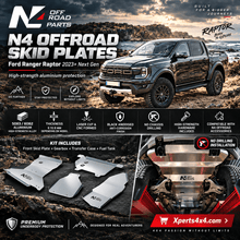 Pack Blindages Complet Ford Raptor 2023+ Next GEN | N4 Offroad - Aluminium - Ford Ranger/Raptor 2023+