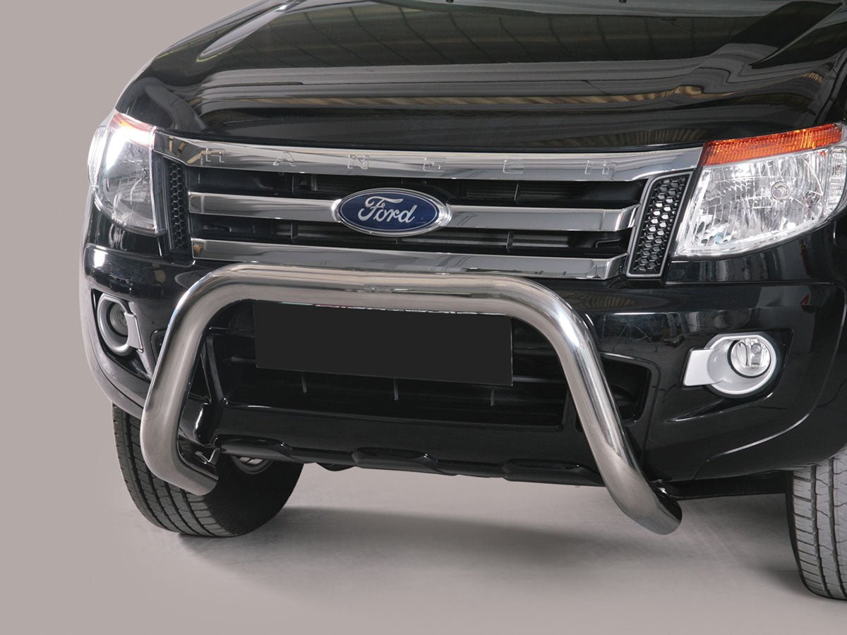 Pare-buffle Ford Ranger 2012-2022 - Ø76 mm inox poli Xperts 4x4