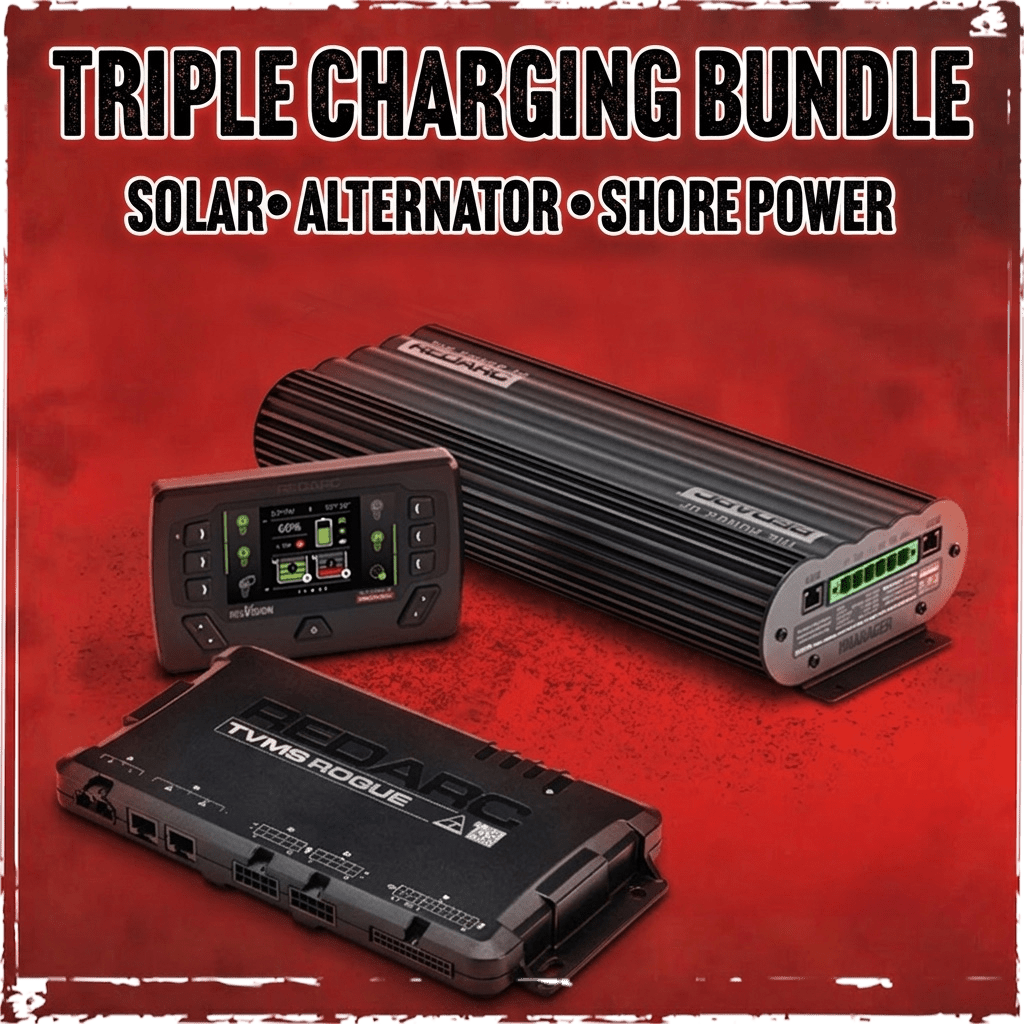Système Gestion Batterie REDARC SOLILA Manager30 + TVMS Rogue 4x4 - BYD Shark 2024+