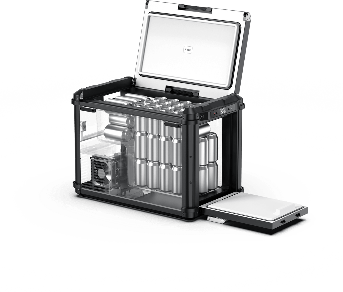 Réfrigérateur VL45 PLUS 42 L Simple-Zone noir | ICECO Xperts 4x4