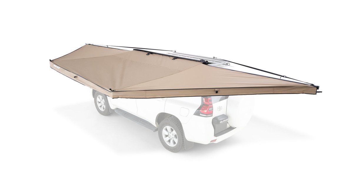 Auvent 180° Autoportant Batwing 2.2m - 8.4m² - RHINO-RACK - BYD Shark 2024+