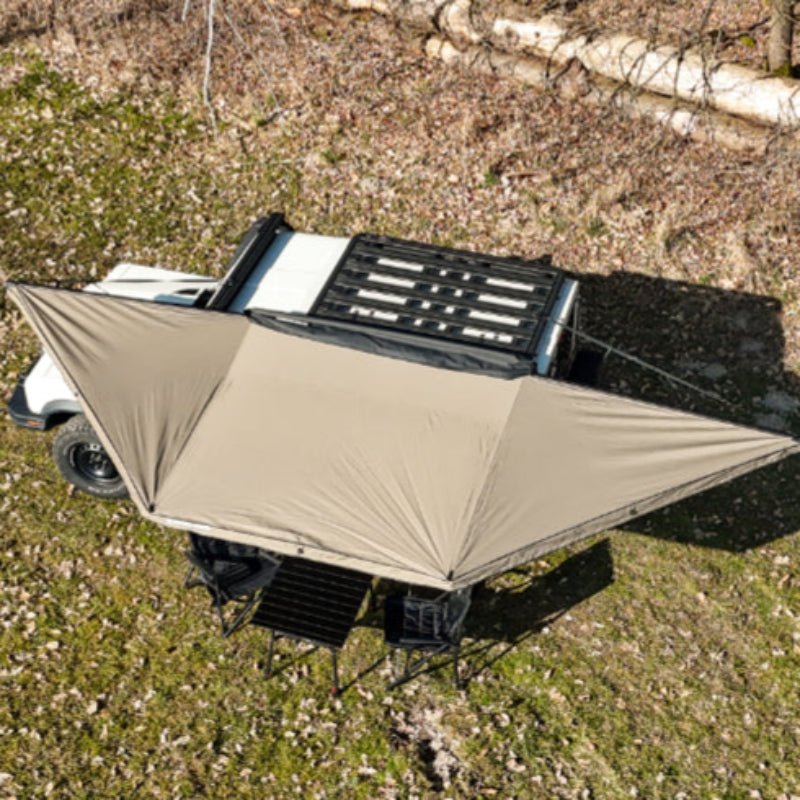 Auvent 180° Autoportant Batwing 2.2m - 8.4m² - RHINO-RACK - BYD Shark 2024+