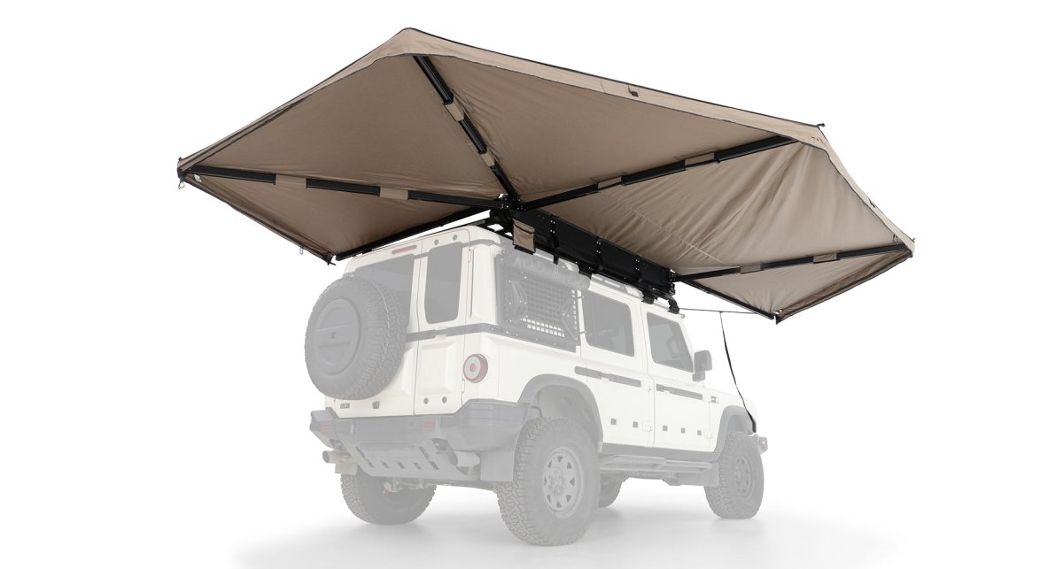 Auvent 270° Batwing Autoportant Latéral | Droite - RHINO-RACK - BYD Shark 2024+