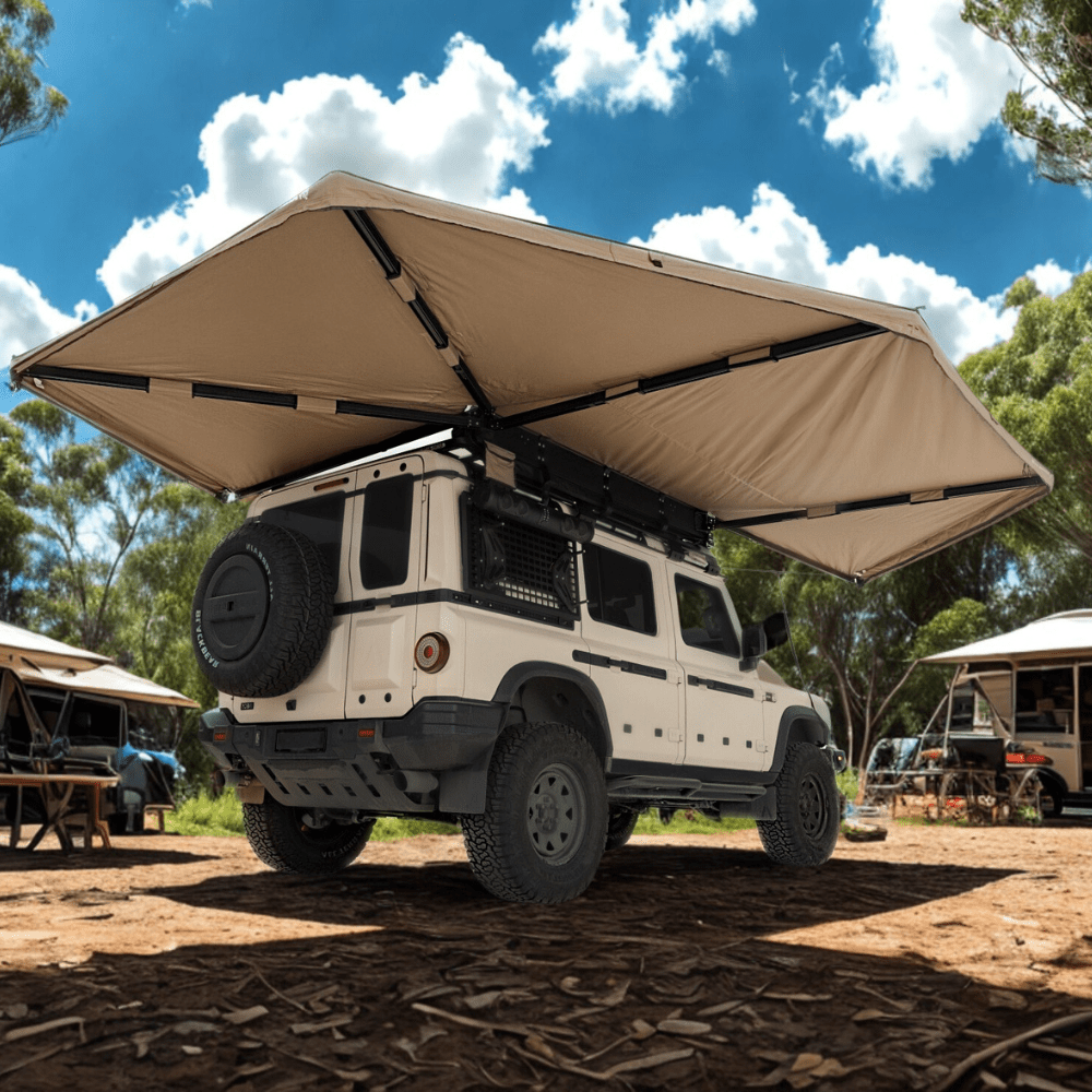 Auvent 270° Batwing Autoportant Latéral | Droite - RHINO-RACK - BYD Shark 2024+
