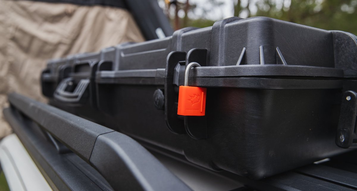 Cargo Case 94L | Coffre de rangement robuste 4x4 - RHINO-RACK - Dacia Duster 2010-2023