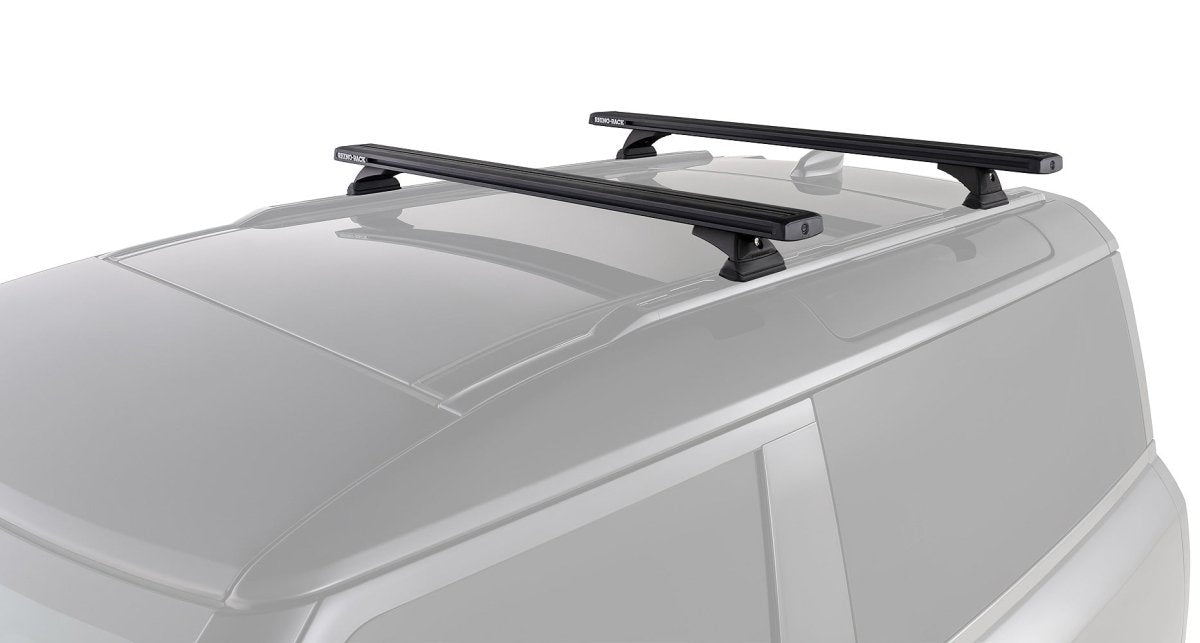 Kit 2 barres de toit noire 1260mm - Reconn-Deck Land Rover Defender II 90 L663 2021+ - RHINO-RACK - Defender 110