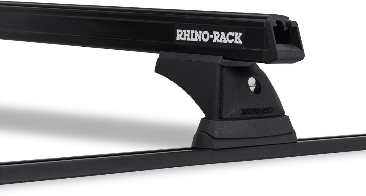Kit 2x Barres de Toit 1260mm + RCH Trackmount - RHINO-RACK - Nissan Navara D22