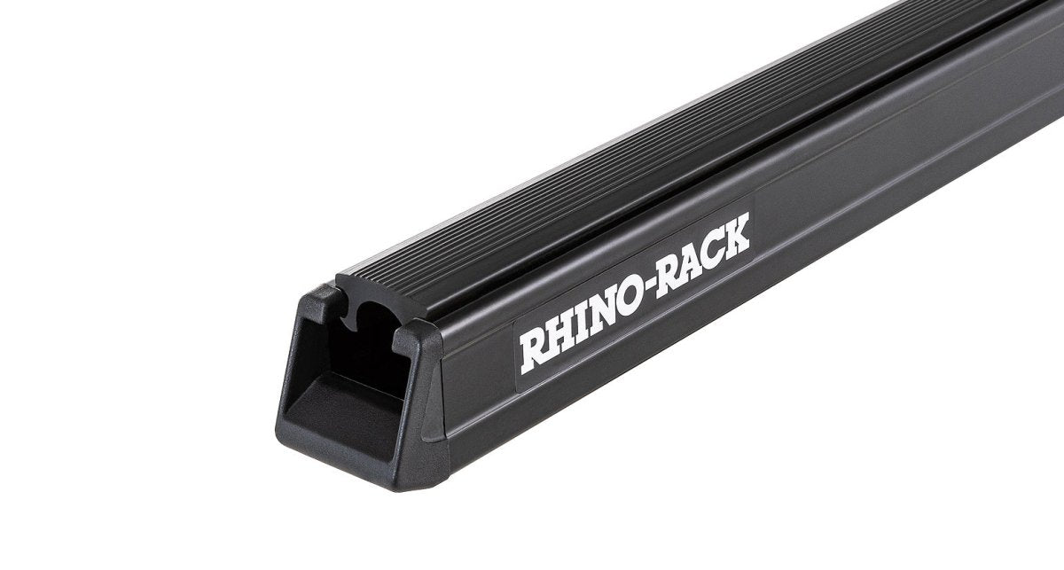 Kit 2x Barres de Toit 1260mm + RCH Trackmount - RHINO-RACK - Nissan Navara D22
