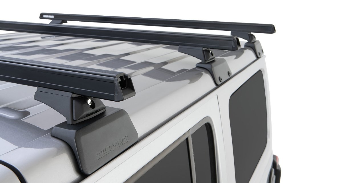 Kit 3 barres de toit 1500mm RCL Backbone Heavy Duty Jeep Wrangler JL 2019+ - RHINO-RACK - Jeep JL