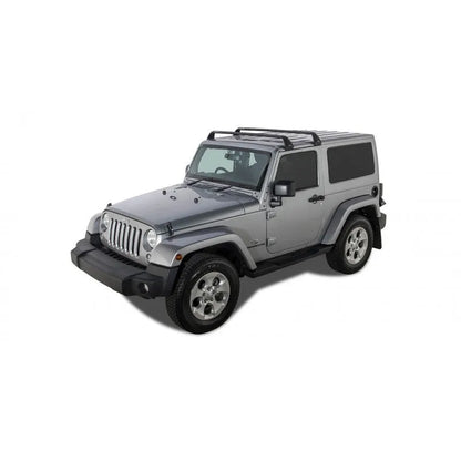 Kit de 2 Barres de Toit Vortex SG Black - Jeep JK/JL - RHINO-RACK - Jeep JK