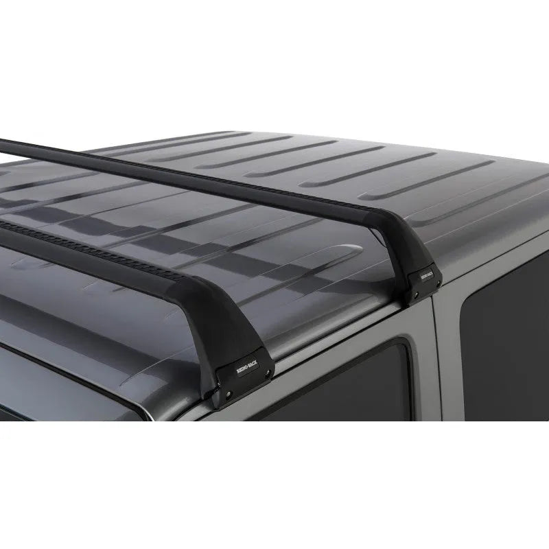 Kit de 2 Barres de Toit Vortex SG Black - Jeep JK/JL - RHINO-RACK - Jeep JK