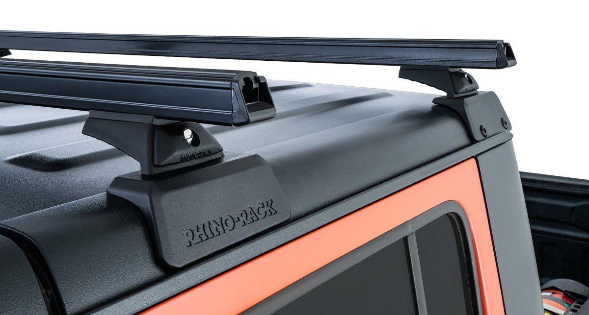 Kit de 2x Barres de toit 1500mm Backbone - Jeep Gladiator JT - RHINO-RACK - Jeep Gladiator JT