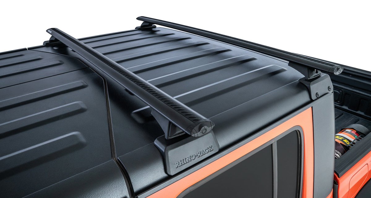 Kit de 2x Barres de toit 1500mm Backbone - Jeep Gladiator JT - RHINO-RACK - Jeep Gladiator JT