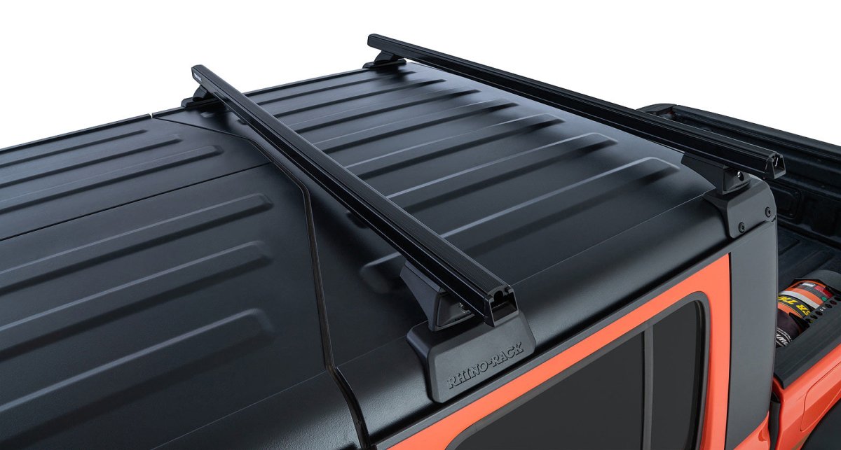 Kit de 2x Barres de toit 1500mm Backbone - Jeep Gladiator JT - RHINO-RACK - Jeep Gladiator JT