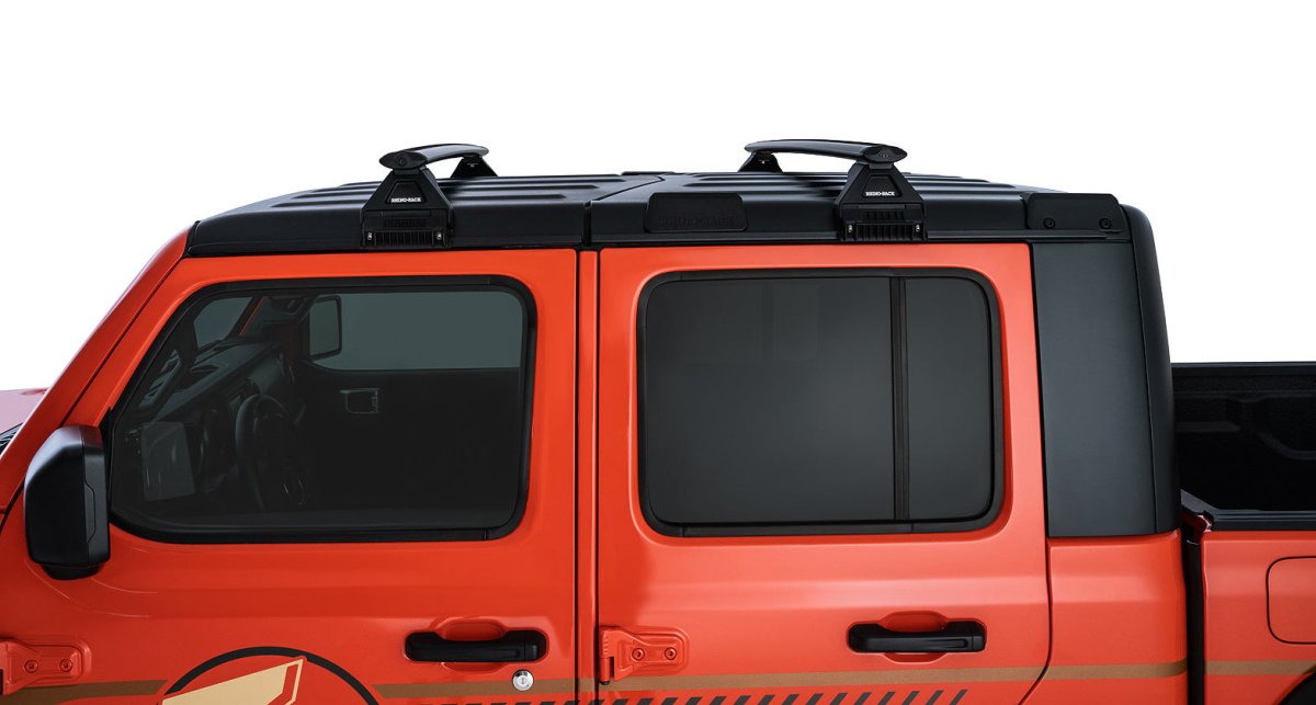 Kit de 2x Barres de toit 1500mm - Jeep JL & Gladiator JT - RHINO-RACK - Jeep Gladiator JT