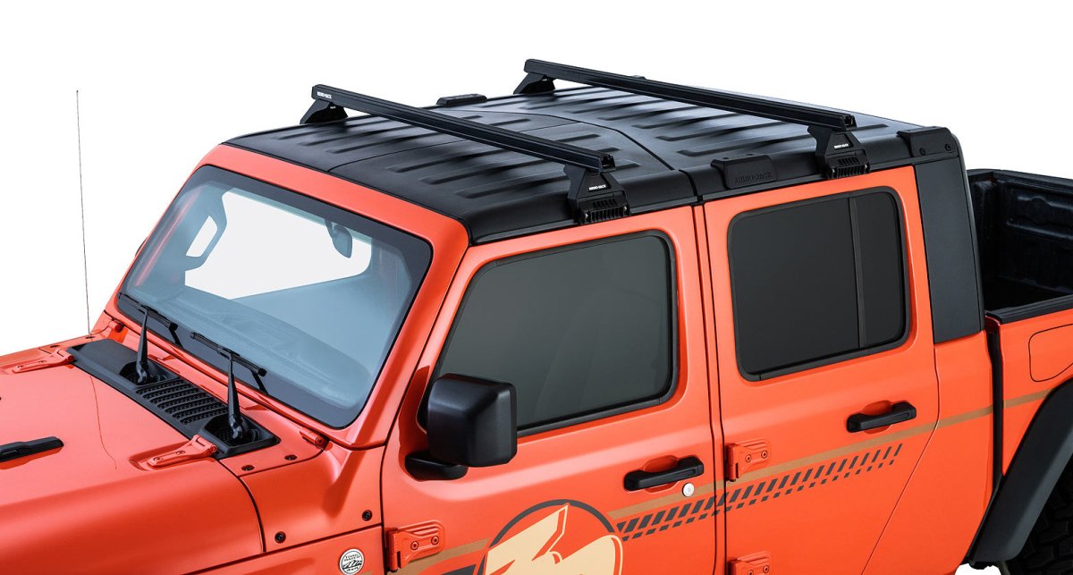 Kit de 2x Barres de toit 1500mm - Jeep JL & Gladiator JT - RHINO-RACK - Jeep Gladiator JT