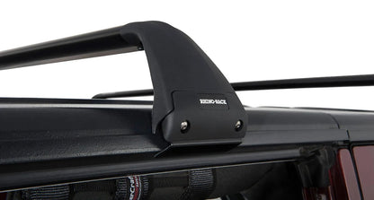 Kit de 2x Barres de toit Vortex SG Black - Jeep JK/JL/JT 4 portes - RHINO-RACK - Jeep Gladiator JT